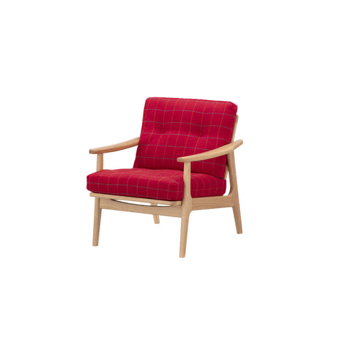 MARUNI60 フレームチェア オリジナルタイプ 1シーター 両肘 オーク材 ウレタン塗装