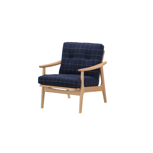 MARUNI60 フレームチェア オリジナルタイプ 1シーター 両肘 オーク材 ウレタン塗装