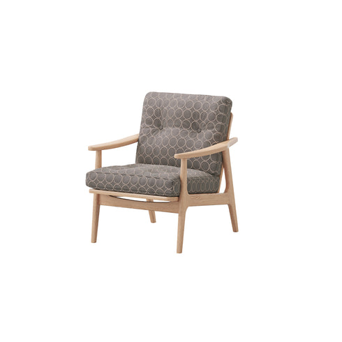 MARUNI60 フレームチェア オリジナルタイプ 1シーター 両肘 オーク材 ウレタン塗装