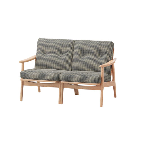 MARUNI60 フレームチェア オリジナルタイプ 2シーター 両肘 オーク材 ウレタン塗装