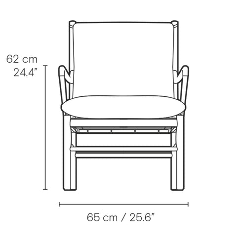 OW149 Colonial Chair オーク材 オイル仕上げ ライトブラウンレザー Thor307 Carl Hansen ＆ Son カール・ハンセン＆サン 正規取扱店 正規品