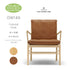 OW149 Colonial Chair オーク材 オイル仕上げ ライトブラウンレザー Thor307 Carl Hansen ＆ Son カール・ハンセン＆サン 正規取扱店 正規品
