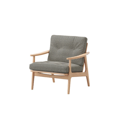 MARUNI60 フレームチェア ワイドタイプ 1シーター 両肘 オーク材 ウレタン塗装