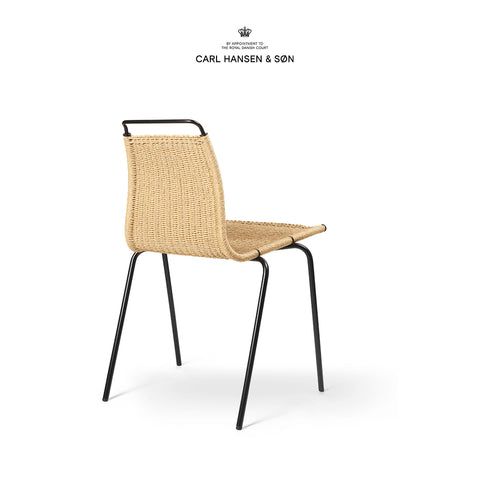 PK1 チェア ブラックフレーム ポール・ケアホルム ナチュラルペーパーコード カール・ハンセン＆サン Carl Hansen & Son 正規取扱店 正規品