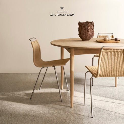 PK1 チェア ブラックフレーム ポール・ケアホルム ナチュラルペーパーコード カール・ハンセン＆サン Carl Hansen & Son 正規取扱店 正規品