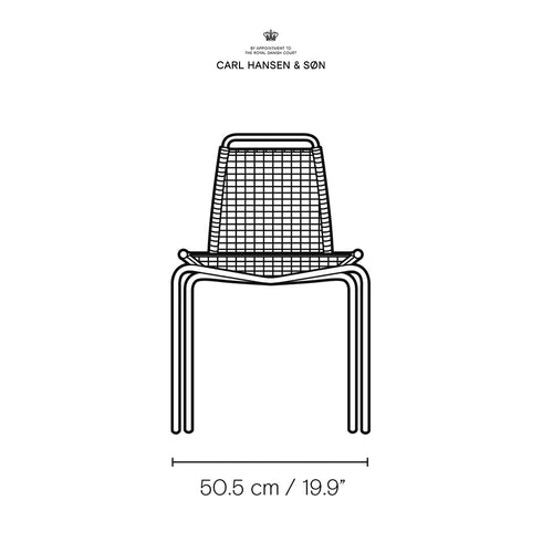 PK1 チェア ブラックフレーム ポール・ケアホルム ナチュラルペーパーコード カール・ハンセン＆サン Carl Hansen & Son 正規取扱店 正規品