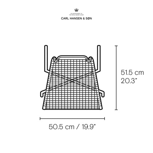 PK1 チェア ブラックフレーム ポール・ケアホルム ナチュラルペーパーコード カール・ハンセン＆サン Carl Hansen & Son 正規取扱店 正規品
