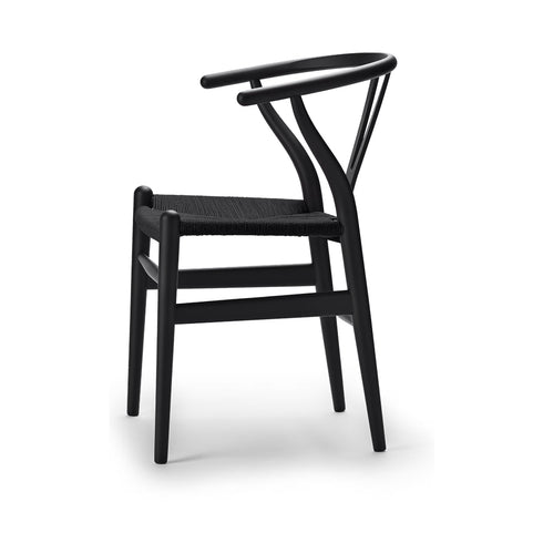 Yチェア 日本仕様  SH43cm  CH24 SOFT ビーチ材 ソフトブラック ブラックペーパーコード カールハンセン＆サン Carl Hansen & Son ハンスJ・ウェグナー 正規取扱店 北欧 ダイニングチェア