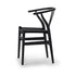 Yチェア 日本仕様  SH43cm  CH24 SOFT ビーチ材 ソフトブラック ブラックペーパーコード カールハンセン＆サン Carl Hansen & Son ハンスJ・ウェグナー 正規取扱店 北欧 ダイニングチェア